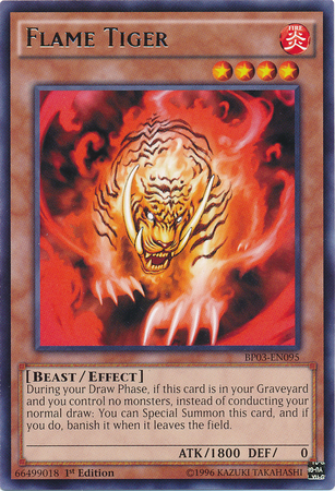 Flame Tiger [BP03-EN095] Rare | Card Merchant Takapuna