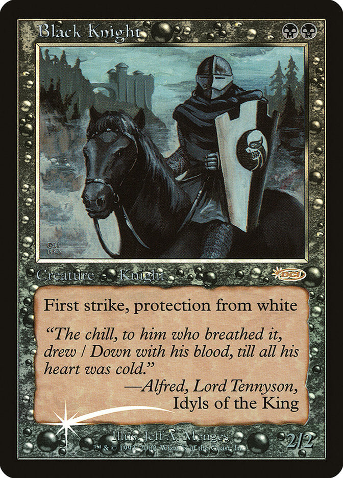 Black Knight [Friday Night Magic 2002] | Card Merchant Takapuna