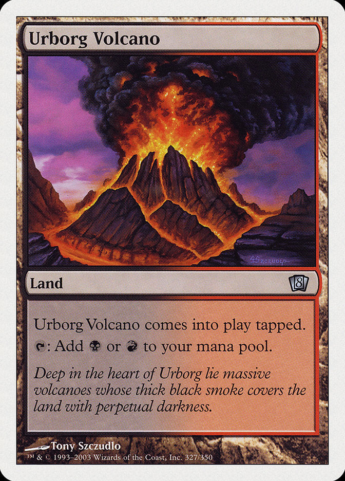 Urborg Volcano [Eighth Edition] | Card Merchant Takapuna