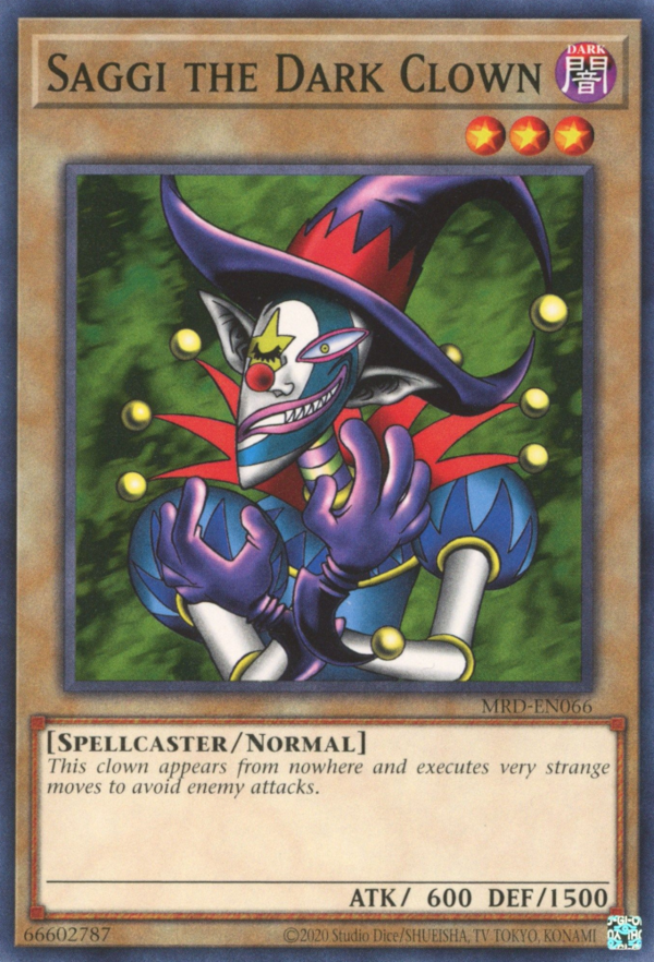 Saggi the Dark Clown [MRD-EN066] Common | Card Merchant Takapuna