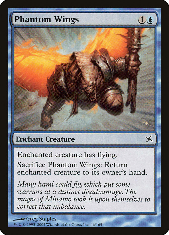 Phantom Wings [Betrayers of Kamigawa] | Card Merchant Takapuna