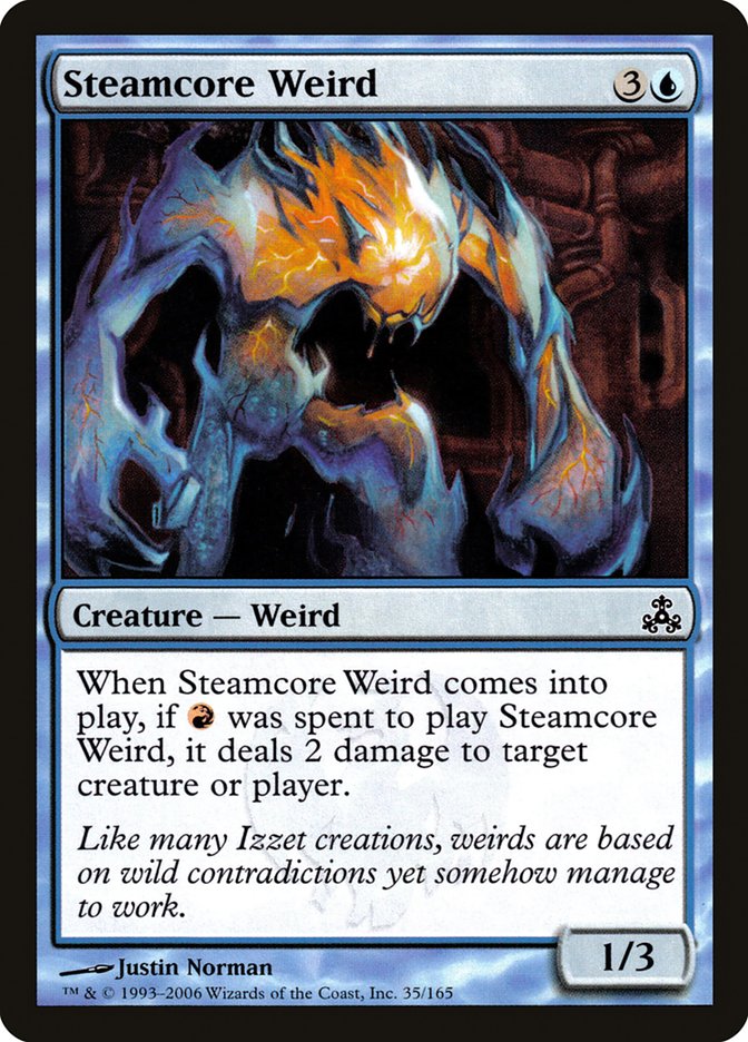 Steamcore Weird [Guildpact] | Card Merchant Takapuna