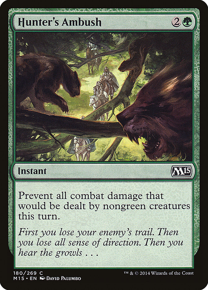 Hunter's Ambush [Magic 2015] | Card Merchant Takapuna