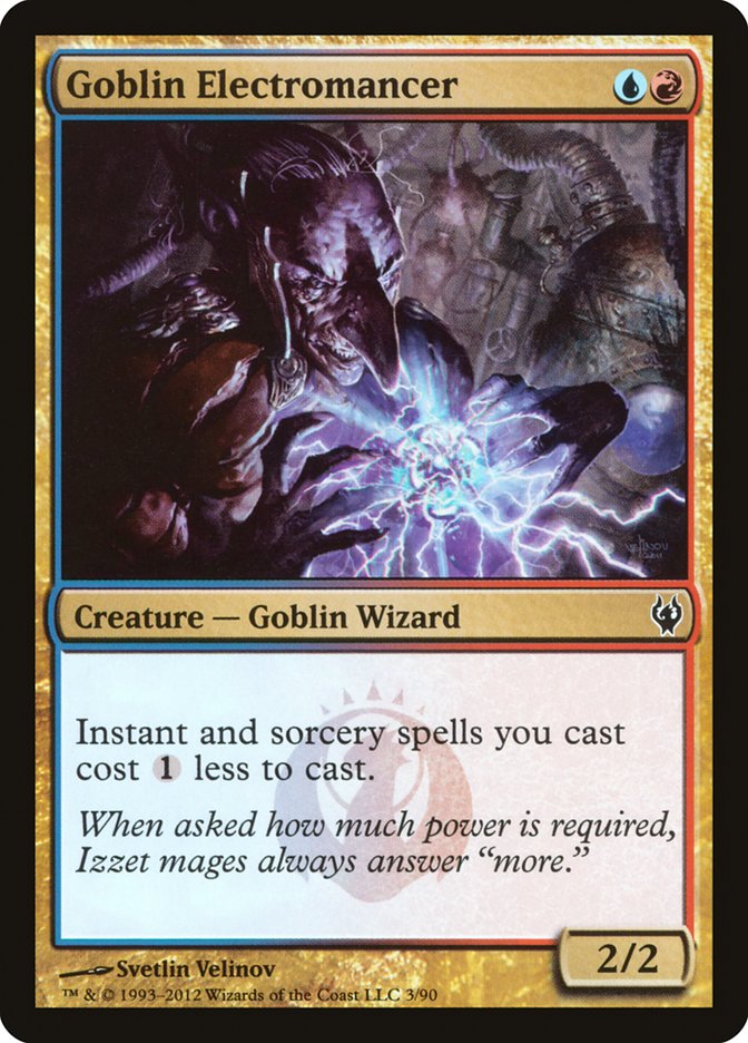 Goblin Electromancer [Duel Decks: Izzet vs. Golgari] | Card Merchant Takapuna