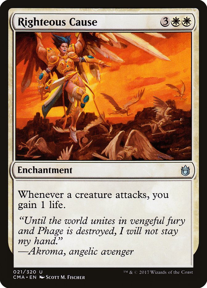 Righteous Cause [Commander Anthology] | Card Merchant Takapuna