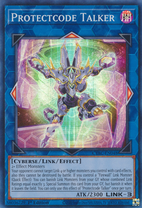 Protectcode Talker [CYAC-EN048] Super Rare | Card Merchant Takapuna