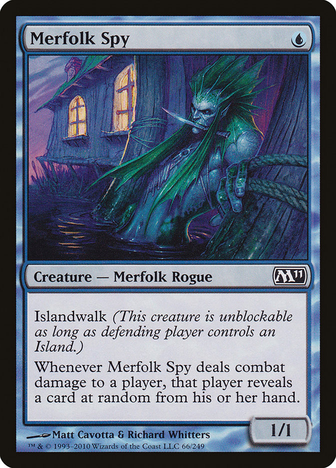 Merfolk Spy [Magic 2011] | Card Merchant Takapuna