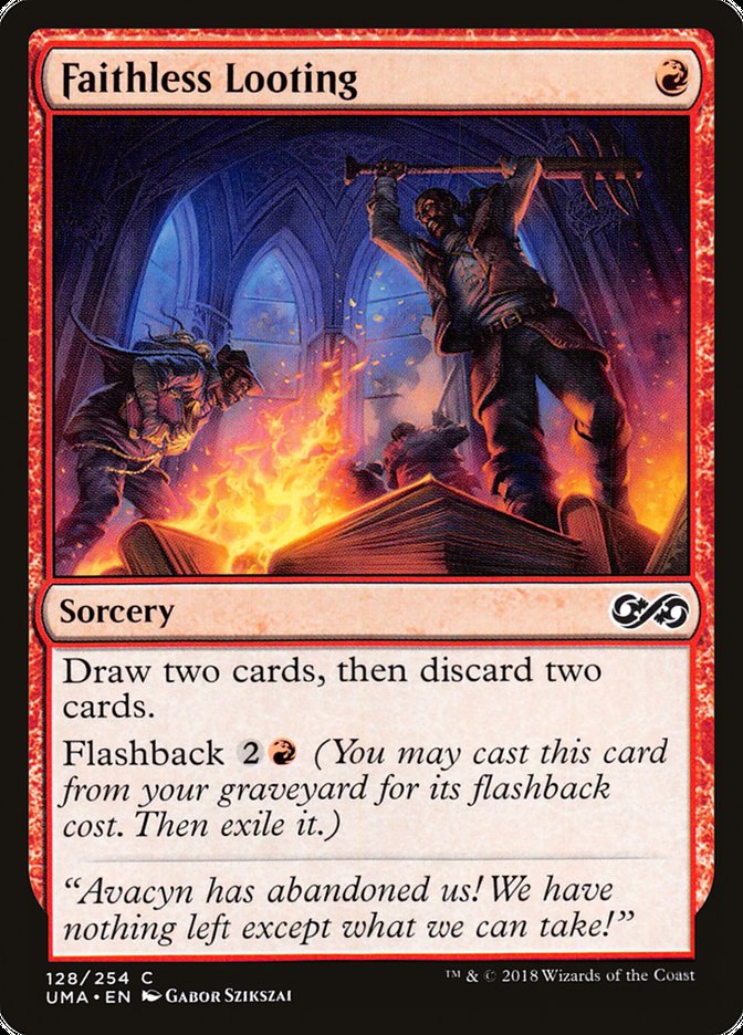 Faithless Looting [Ultimate Masters] | Card Merchant Takapuna