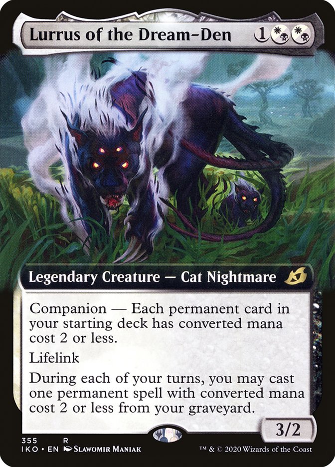 Lurrus of the Dream-Den (Extended Art) [Ikoria: Lair of Behemoths] | Card Merchant Takapuna