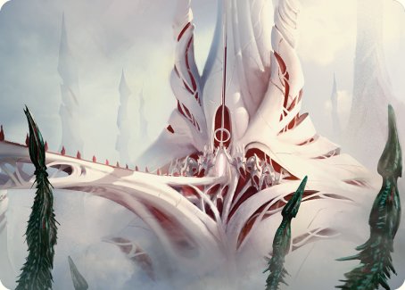 The Fair Basilica Art Card [Phyrexia: All Will Be One Art Series] | Card Merchant Takapuna