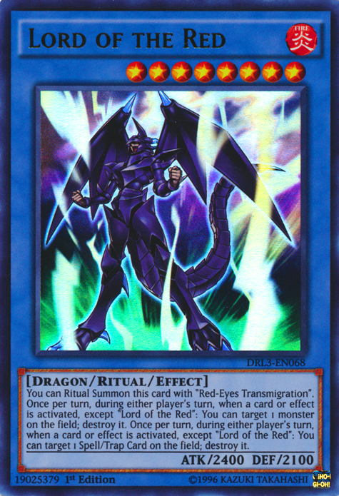 Lord of the Red [DRL3-EN068] Ultra Rare | Card Merchant Takapuna