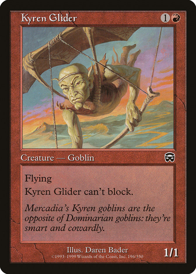 Kyren Glider [Mercadian Masques] | Card Merchant Takapuna