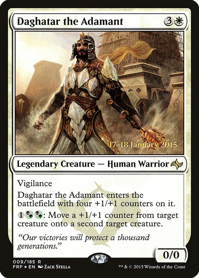 Daghatar the Adamant [Fate Reforged Prerelease Promos] | Card Merchant Takapuna