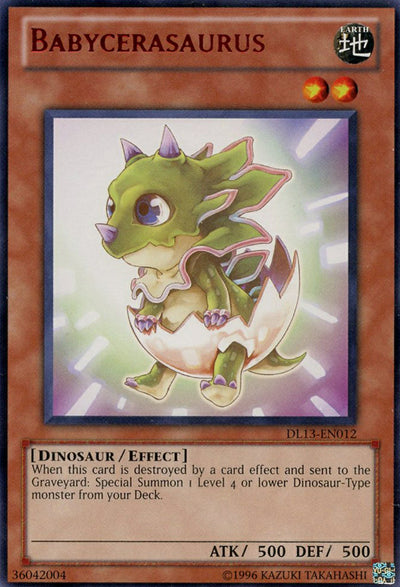 Babycerasaurus (Red) [DL13-EN012] Rare | Card Merchant Takapuna