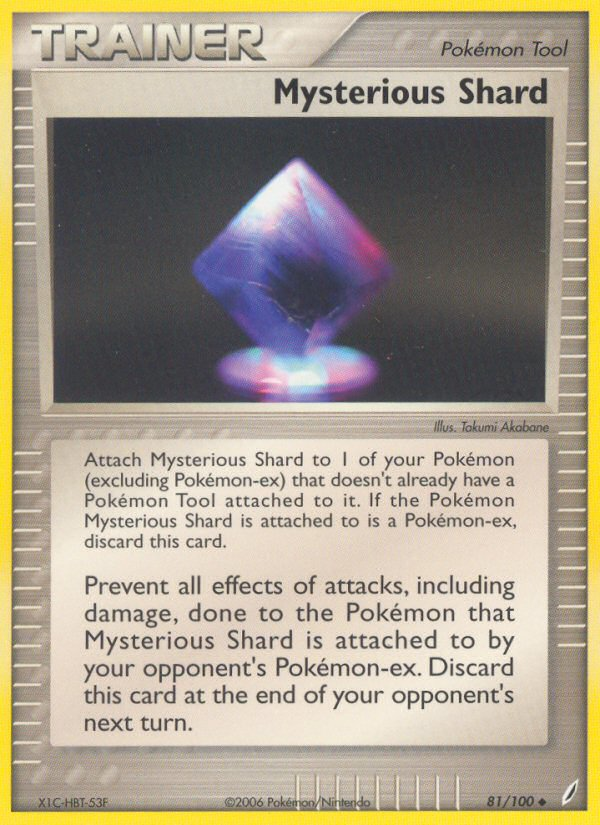 Mysterious Shard (81/100) [EX: Crystal Guardians] | Card Merchant Takapuna