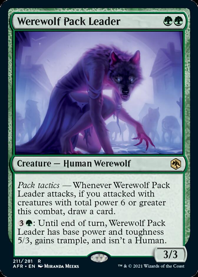 Werewolf Pack Leader [Dungeons & Dragons: Adventures in the Forgotten Realms] | Card Merchant Takapuna