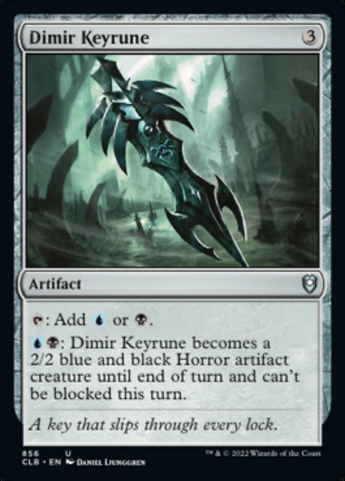 Dimir Keyrune [Commander Legends: Battle for Baldur's Gate] | Card Merchant Takapuna