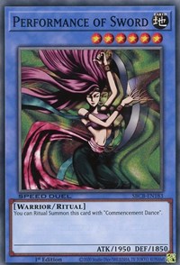 Performance of Sword [SBCB-EN183] Common | Card Merchant Takapuna