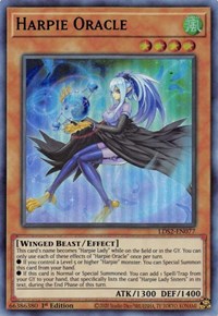 Harpie Oracle (Green) [LDS2-EN077] Ultra Rare | Card Merchant Takapuna