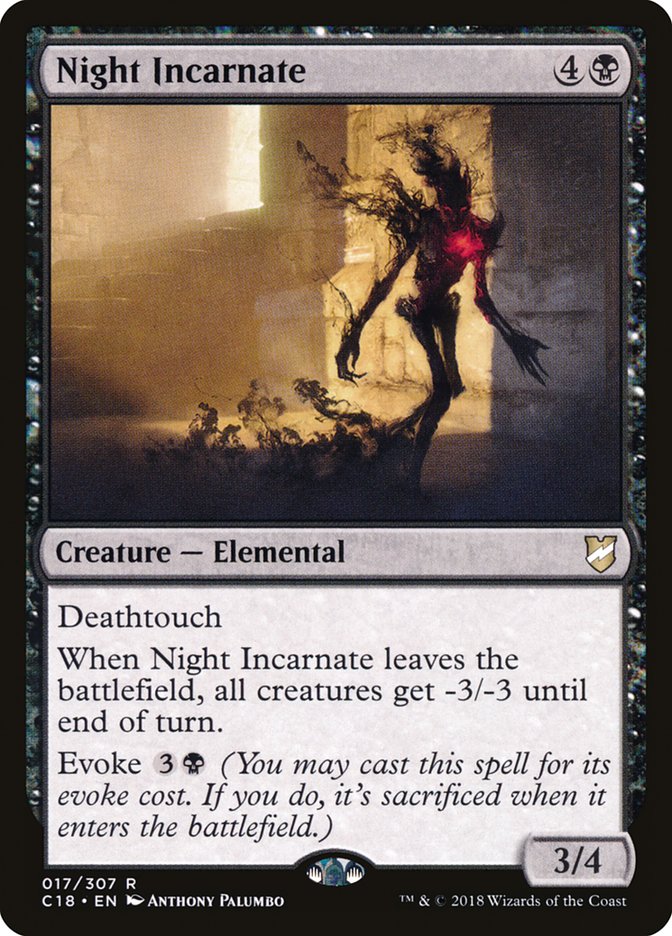 Night Incarnate [Commander 2018] | Card Merchant Takapuna