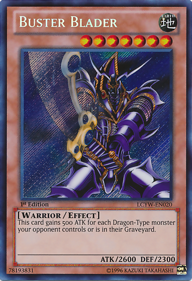 Buster Blader [LCYW-EN020] Secret Rare | Card Merchant Takapuna