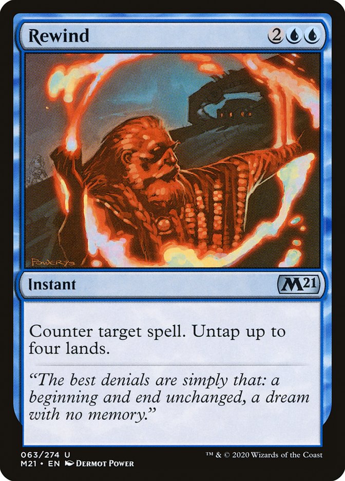 Rewind [Core Set 2021] | Card Merchant Takapuna