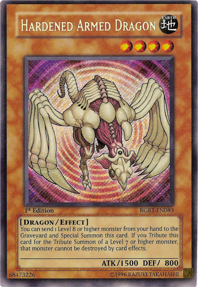 Hardened Armed Dragon [RGBT-EN083] Secret Rare | Card Merchant Takapuna