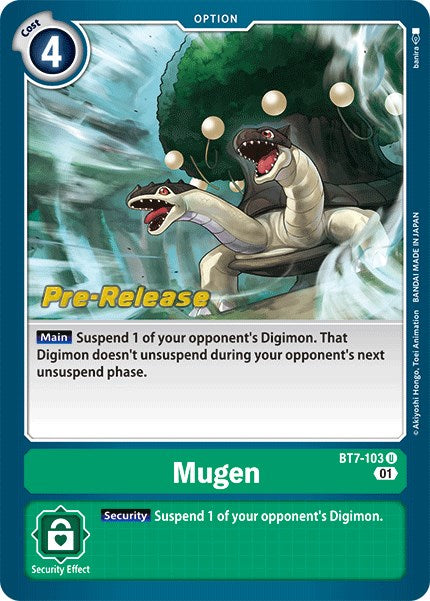 Mugen [BT7-103] [Next Adventure Pre-Release Cards] | Card Merchant Takapuna