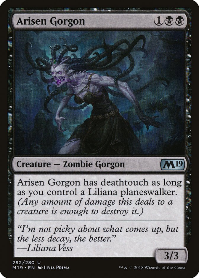 Arisen Gorgon [Core Set 2019] | Card Merchant Takapuna