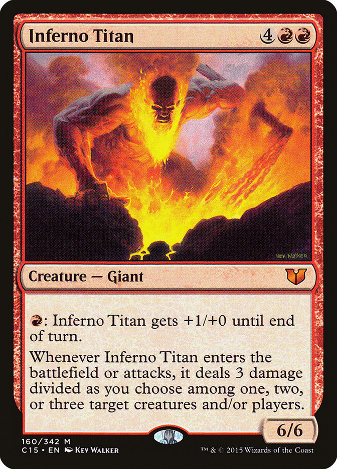 Inferno Titan [Commander 2015] | Card Merchant Takapuna