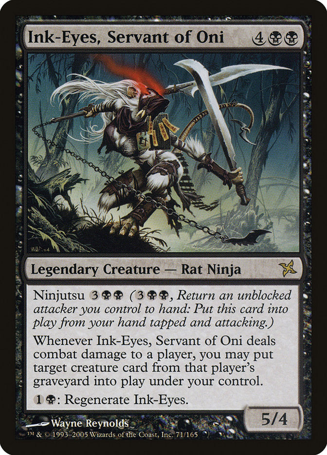 Ink-Eyes, Servant of Oni [Betrayers of Kamigawa] | Card Merchant Takapuna