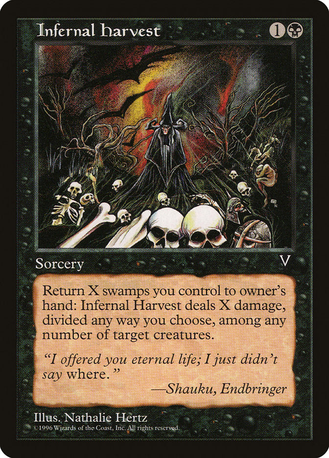 Infernal Harvest [Visions] | Card Merchant Takapuna