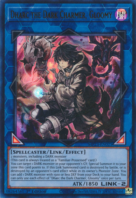 Dharc the Dark Charmer, Gloomy [MP23-EN025] Ultra Rare | Card Merchant Takapuna