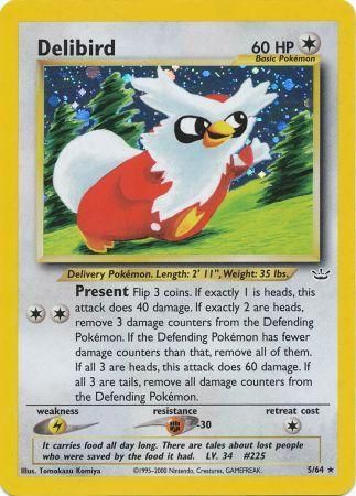 Delibird (5/64) [Neo Revelation Unlimited] | Card Merchant Takapuna