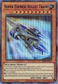 Super Express Bullet Train (Blue) [LDS2-EN121] Ultra Rare | Card Merchant Takapuna