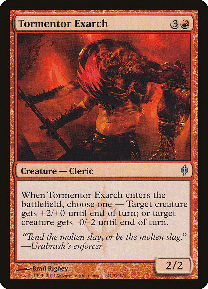 Tormentor Exarch [New Phyrexia] | Card Merchant Takapuna