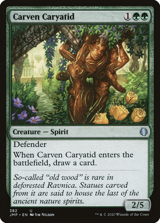 Carven Caryatid [Jumpstart] | Card Merchant Takapuna