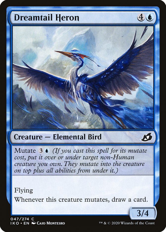 Dreamtail Heron [Ikoria: Lair of Behemoths] | Card Merchant Takapuna