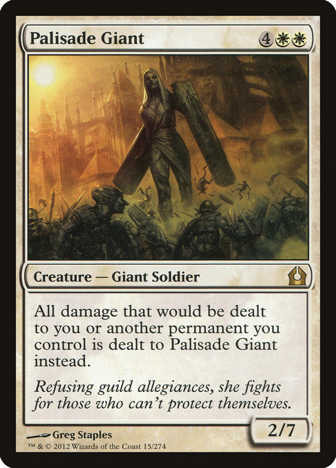 Palisade Giant [Return to Ravnica] | Card Merchant Takapuna