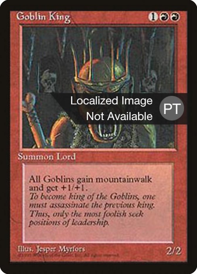 Goblin King [Fourth Edition (Foreign Black Border)] | Card Merchant Takapuna