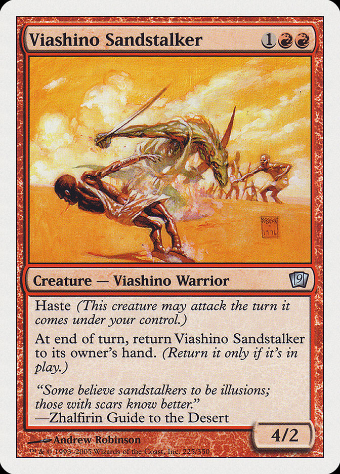 Viashino Sandstalker [Ninth Edition] | Card Merchant Takapuna