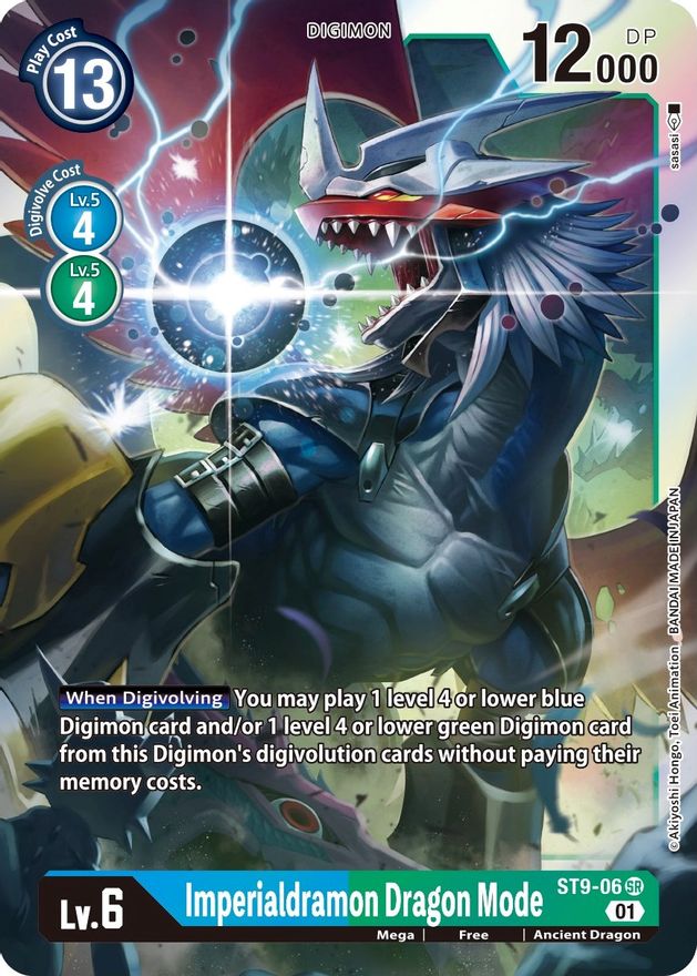 Imperialdramon Dragon Mode [ST9-06] [Starter Deck: Ultimate Ancient Dragon] | Card Merchant Takapuna