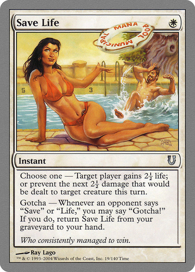 Save Life [Unhinged] | Card Merchant Takapuna