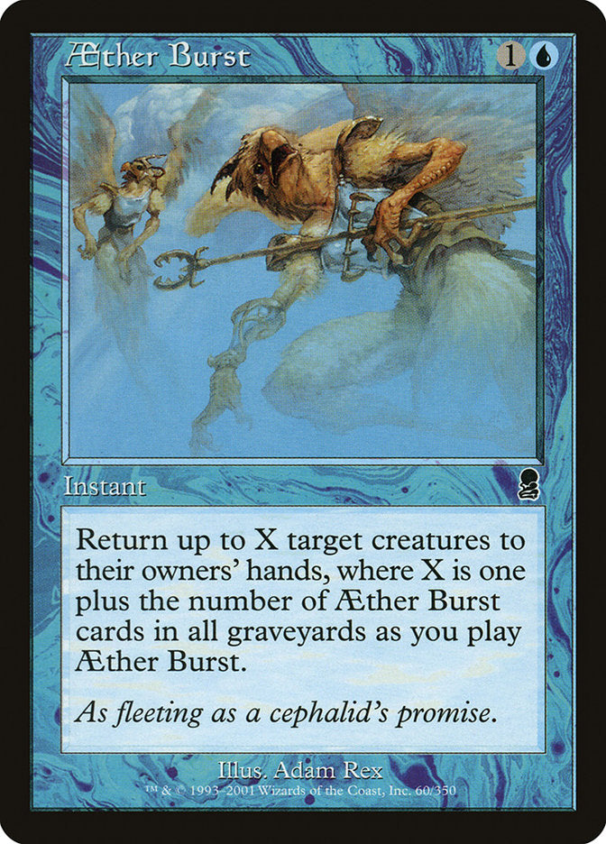 Aether Burst [Odyssey] | Card Merchant Takapuna