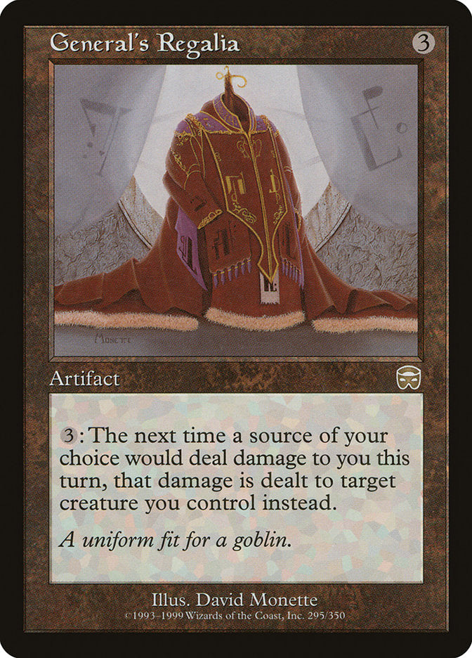 General's Regalia [Mercadian Masques] | Card Merchant Takapuna