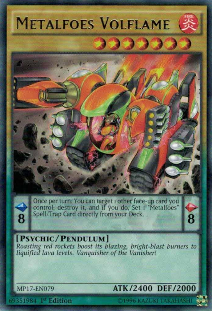 Metalfoes Volflame [MP17-EN079] Rare | Card Merchant Takapuna