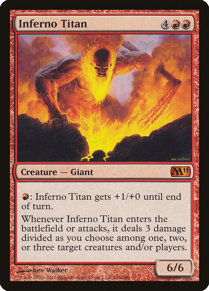 Inferno Titan [Magic 2011] | Card Merchant Takapuna