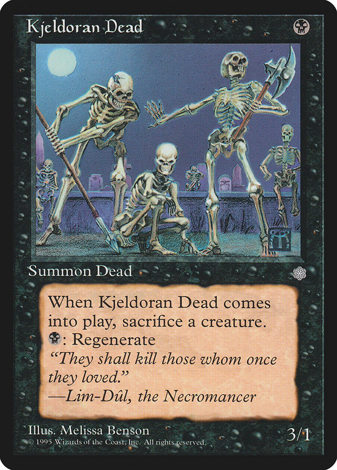 Kjeldoran Dead [Ice Age] | Card Merchant Takapuna