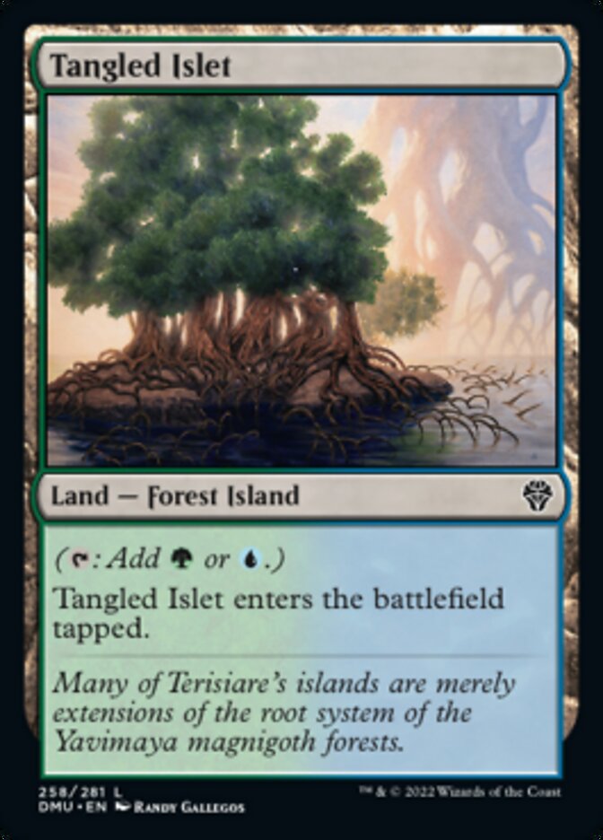 Tangled Islet [Dominaria United] | Card Merchant Takapuna