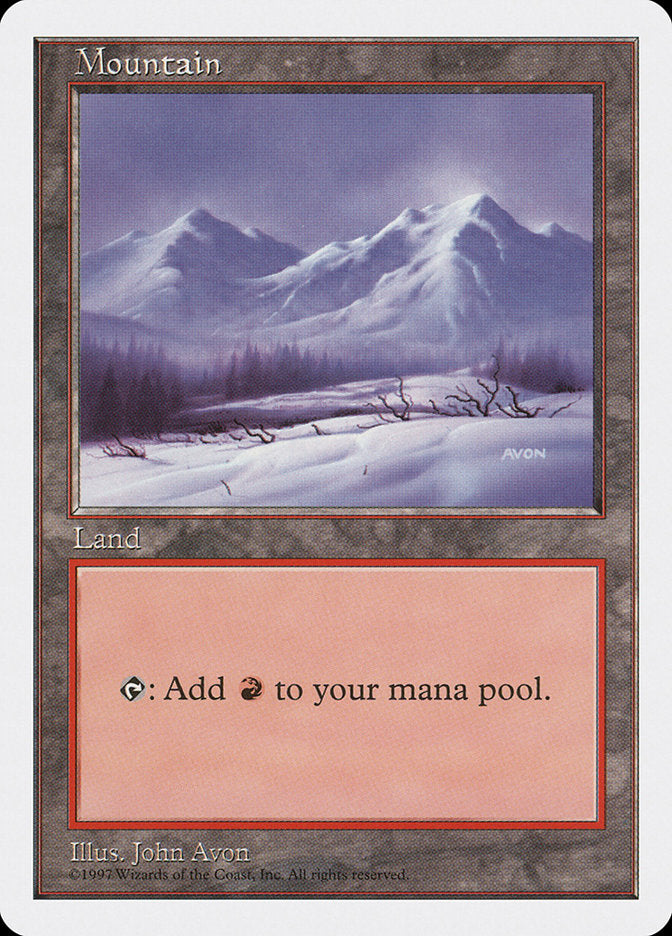 Mountain (442) [Fifth Edition] | Card Merchant Takapuna